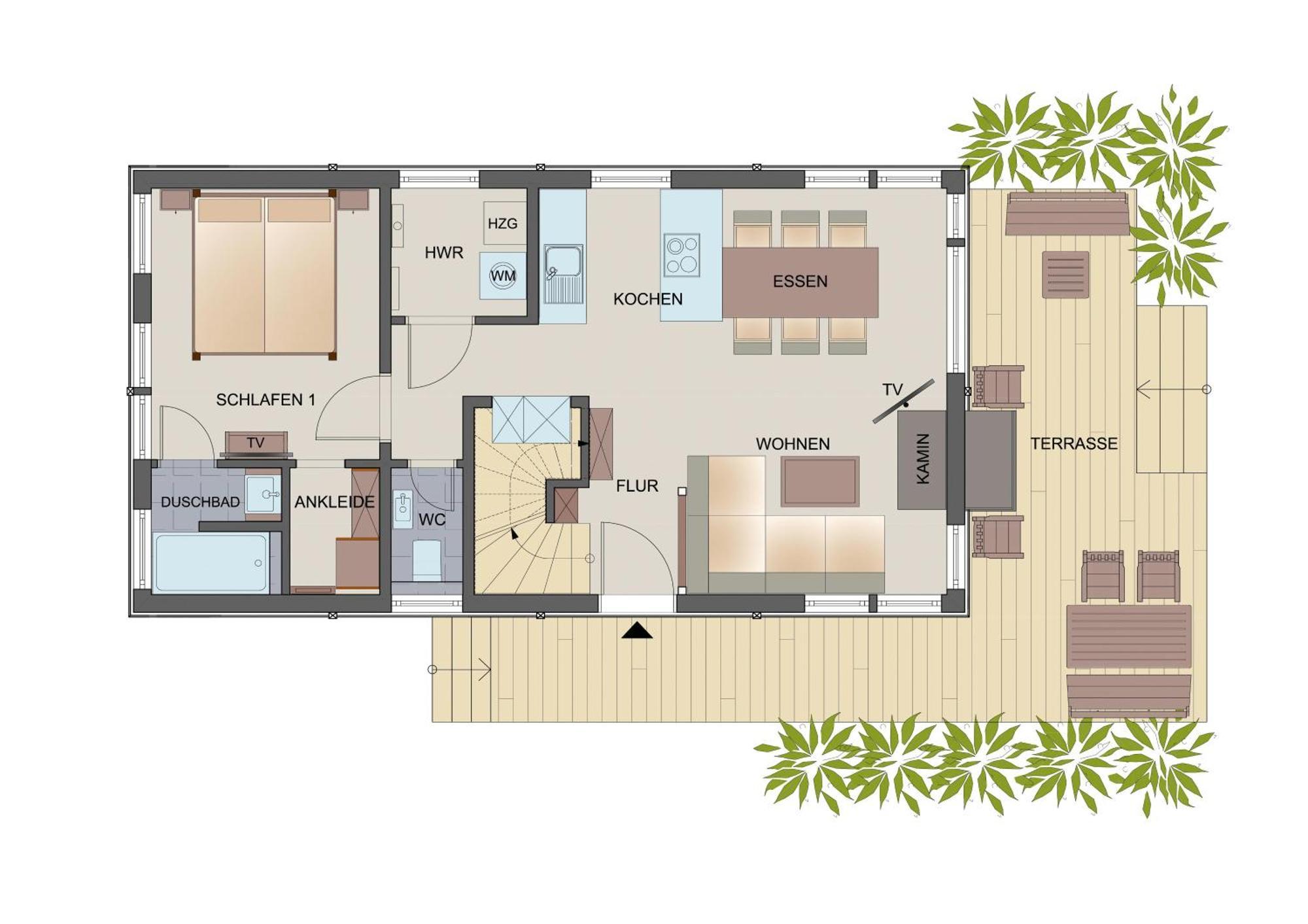 Typ B2 Ferienhaus - Aloha Pelzerhaken Exterior foto